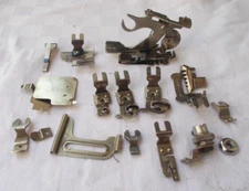 14 pc PRESSER FOOT ATTACHMENTS Kenmore Sewing Machine White Domestic