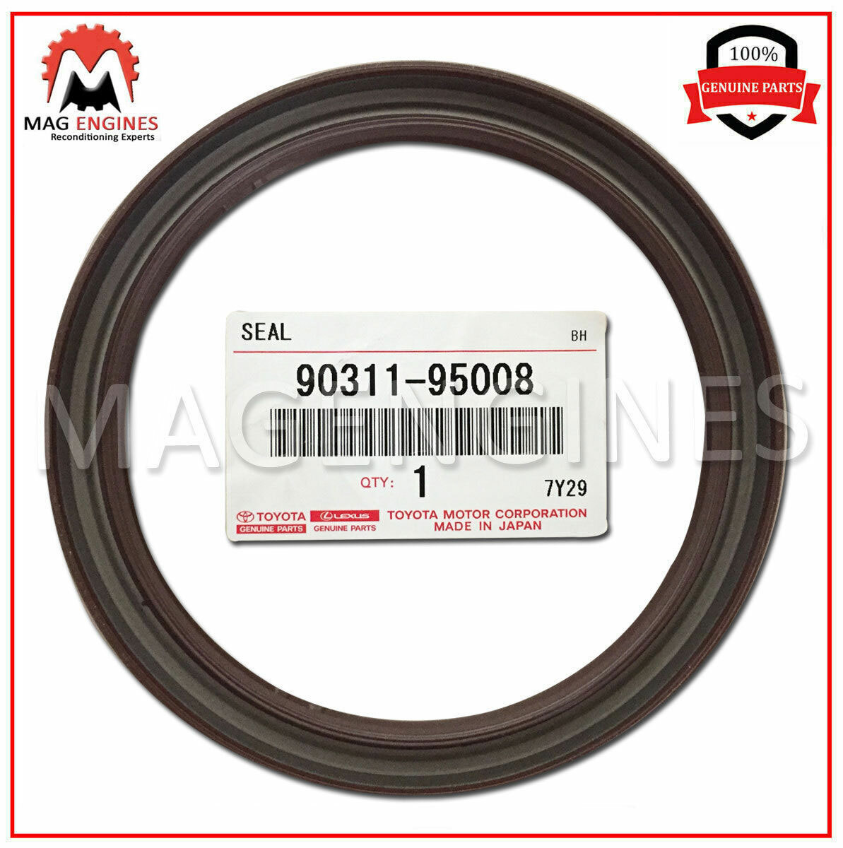 90311-95008 GENUINE OEM ENGINE REAR OIL SEAL 9031195008 | eBay