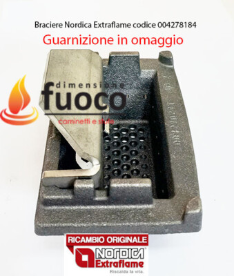 Braciere Originale Per Stufe A Pellet Extraflame - Compatibile Con Modelli Nordica, Dal Zotto, Noemi, Comfort