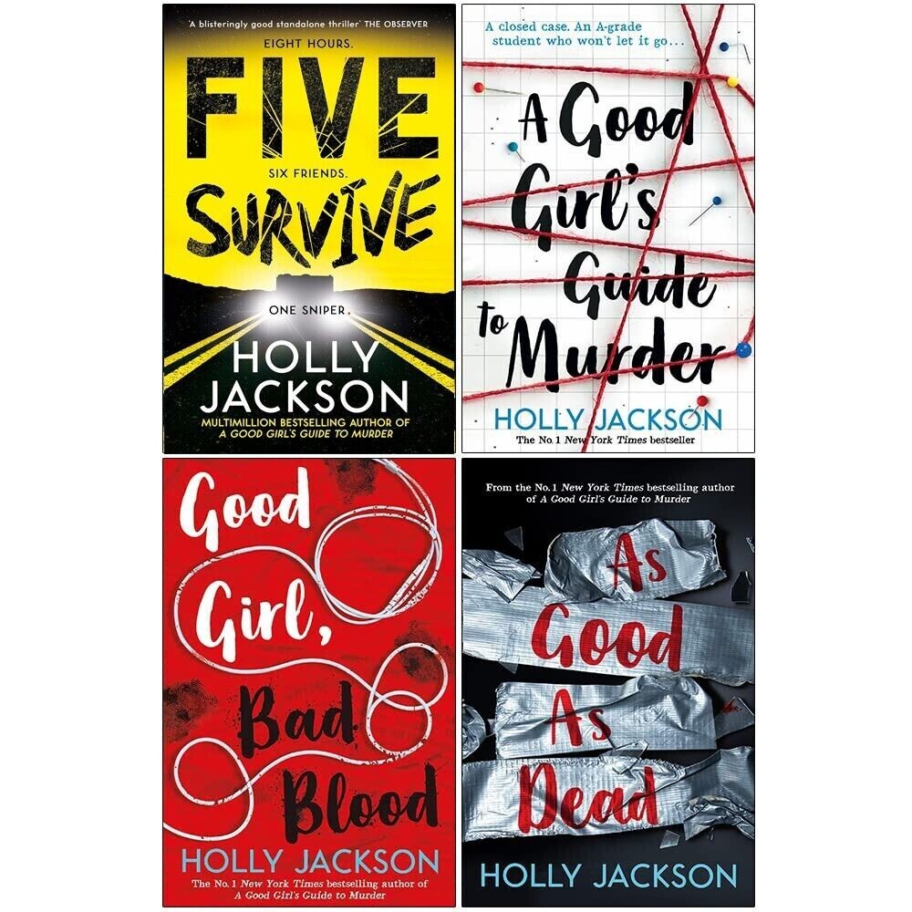 Holly Jackson A Good Girl's Guide to Murder Series 4 Books