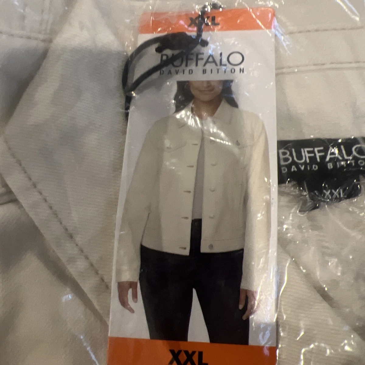 Buffalo white shop denim jacket