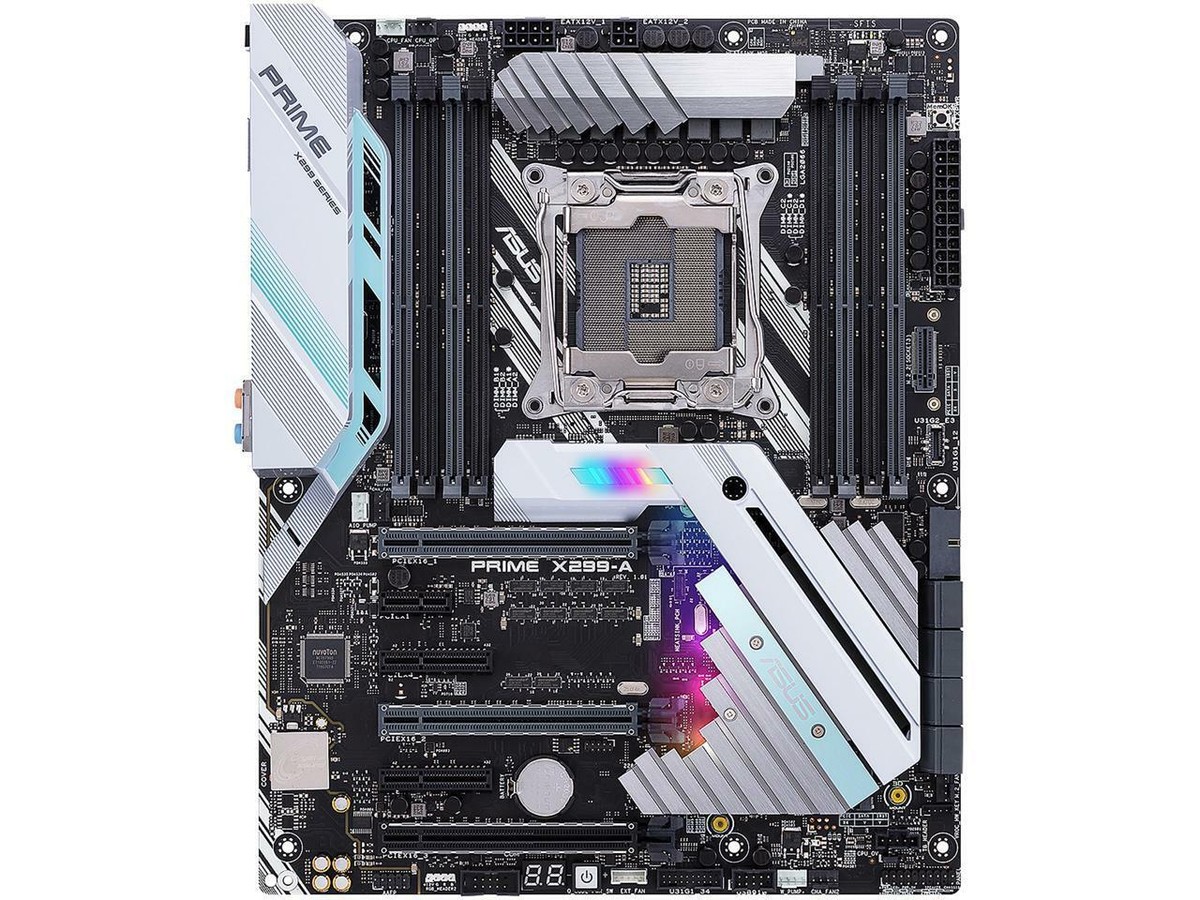 For ASUS Prime X299-A Motherboard LGA2011 DDR4 ATX Mainboard Test