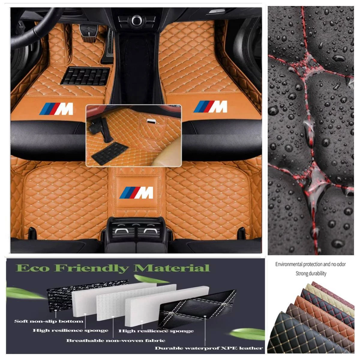 Alfombrillas Personalizadas Para BMW, Impermeables Y Con Logo, Para Todos Los Modelos