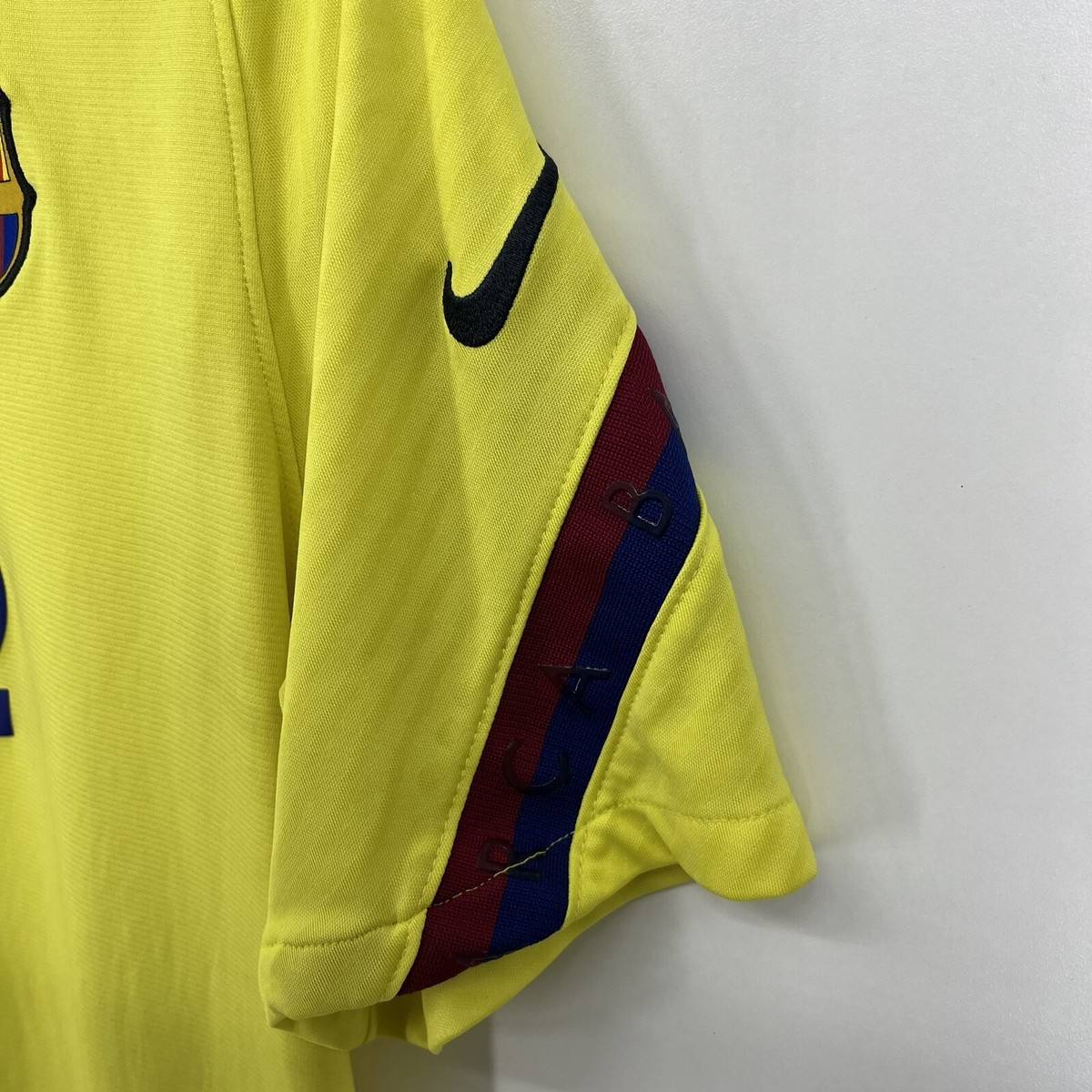 FC Barcelona Nike ナイキ　イエローユニフォーム　上下セット Nike 2023 FC Barcelona Authentic Fourth Soccer Jersey