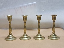 SET ANTICHI CANDELIERI IN OTTONE 800/900