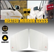 Mercedes ML GL GLE Class W166 Mirror Glass (LH+RH) Heat & Blind Zone