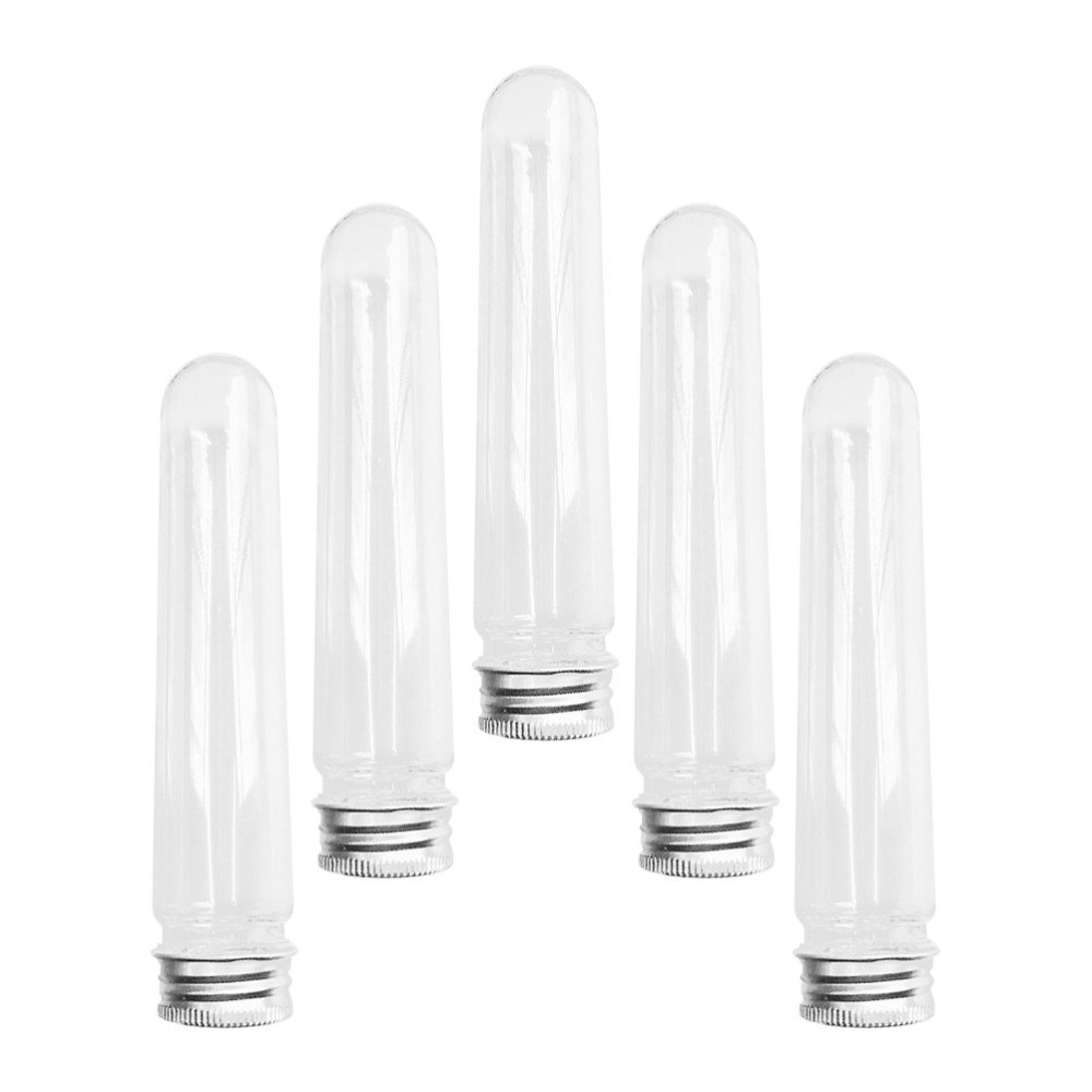 APL 5 Pezzi Tubo Portaoggetti Laccio Scarpe Ordinato Tubi Trasparenti con Coperchi Organizzatore Viaggio Cravatta