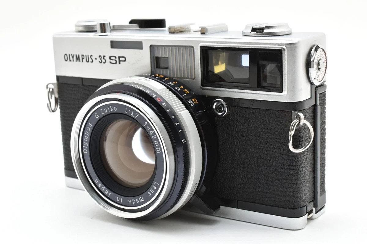 オリンパス OLYMPUS - 35 SP シルバー 完動品ケース付き #158 オリンパス OLYMPUS - 35 SP シルバー 完動品ケース付き #158
