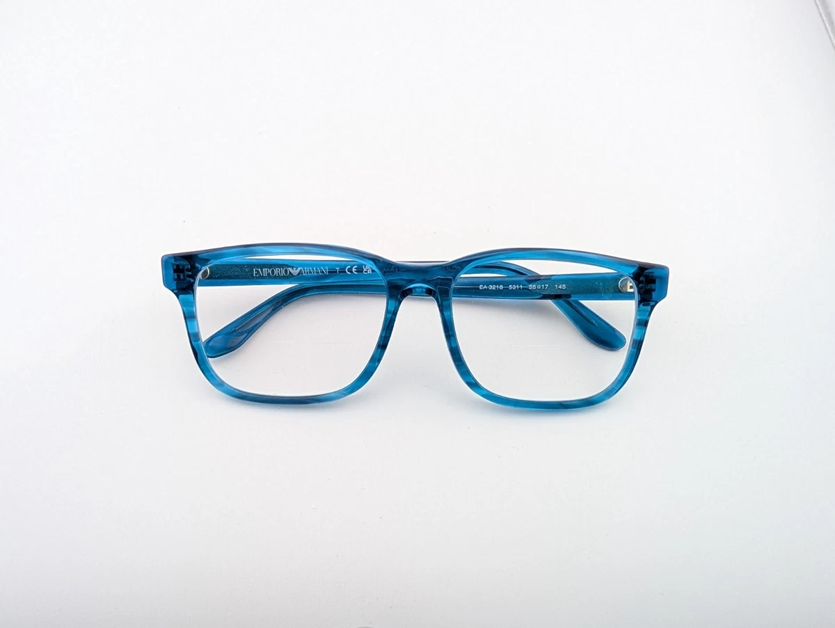 Emporio Armani Plastic Frame Square Eyeglass Frames for sale 