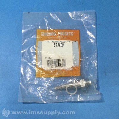 Chicago Faucet E7JKCP Serrated Laboratory Nozzle FNFP