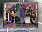 2025 Leaf Glory Of The Game Shaquille O’Neal Patrick Ewing Dual Patches #04/12