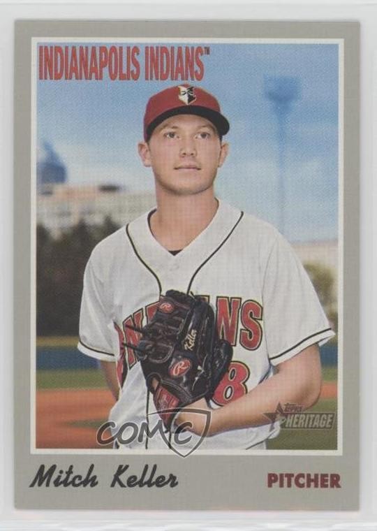 Mitch Keller #75 2019 Topps Heritage Minor League Baseball