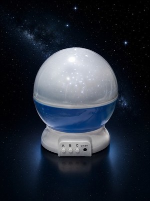 Star Master Dream Rotating Projections Lampe Blau