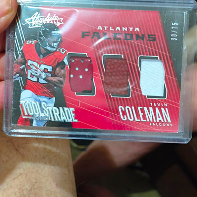 Panini 2018 Absolute Tevin Coleman Atlanta Falcons Tools of the Trade #TT-TC