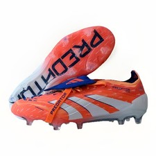 Size 4 - adidas Predator Elite Fold-Over Tongue FG Coral Blaze Pack JI1093 (New)