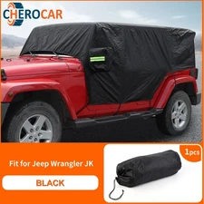 Waterproof Snow Rain UV Protect Cover For Jeep Wrangler JK JL 2007+ Accessories