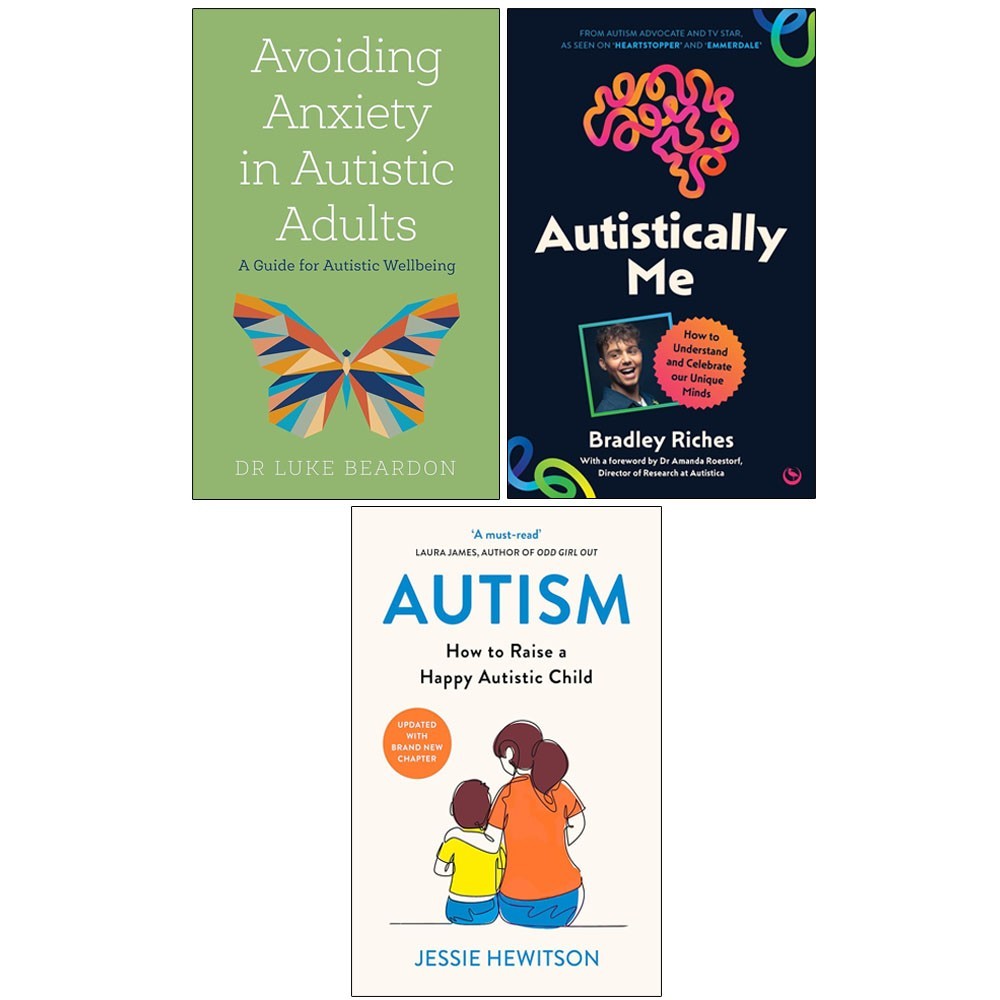 Autistically Me,Autism,Avoiding Anxiety in Autistic Adult 3 Books Collection Set