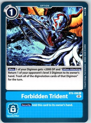 Forbidden Trident Common Double Diamond  BT6-096 C NM