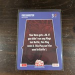 Bo Jackson Battle Arena 2026 Play Free Booster PL-11 SP 1st Edition