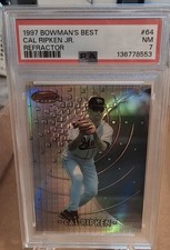 1997 Bowman's Best Preview Chrome #BBP7 Cal Ripken PSA 9 MINT Orioles