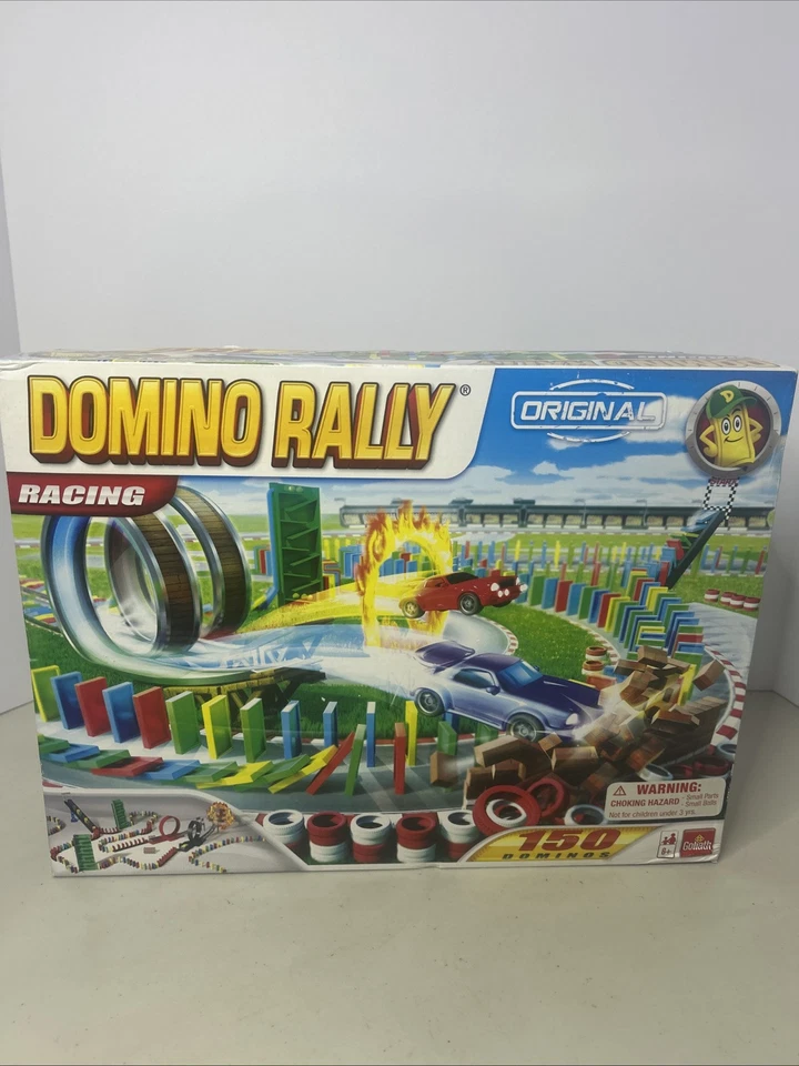 Domino Rally Racing Set Goliath Games Original 150 Piece - New Open Box , 2011 - Image 2 of 4