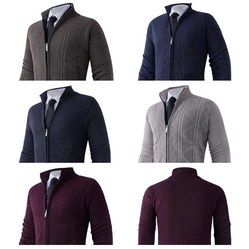 Stylish Casual Knitted Cardigan For Men - product listing photo