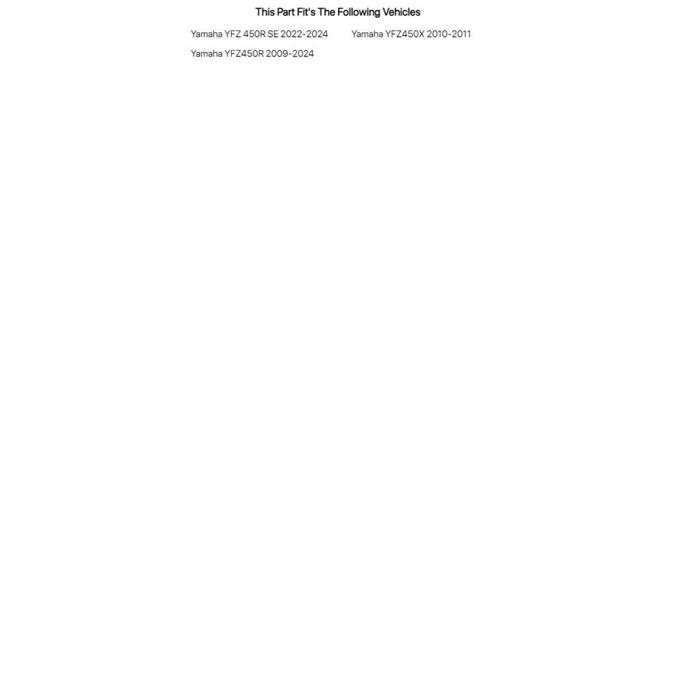 Tusk Foot Peg Nerf Bars With Heel Guards For YAMAHA YFZ450R 2009-2023 - Image 3 of 4