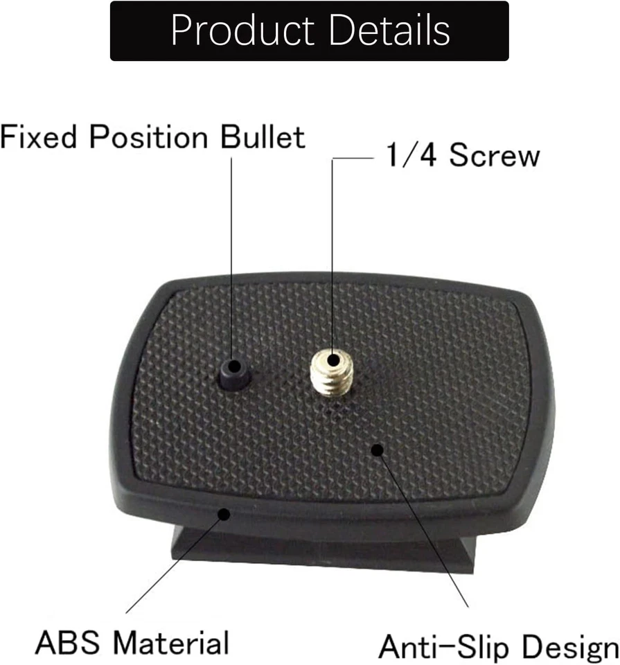 JeoPoom Kamera Schnellwechselplatte[2 Stück], Universelle  - Bild 2 von 4