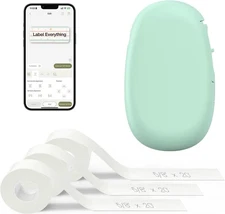 SUPVAN E10 Machine Bluetooth Label Maker avec 3 Rubans NEW