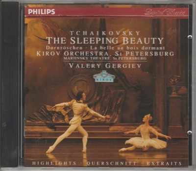 Tchaikovsky - The sleeping beauty CD Dornröschen Kirov Orchestra Valery Gergiev