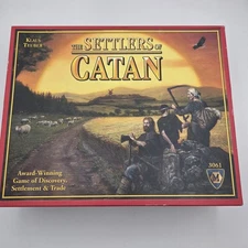 The Settlers of Catan Game Board - 3061 - Mayfair Games - Open Box- Complete