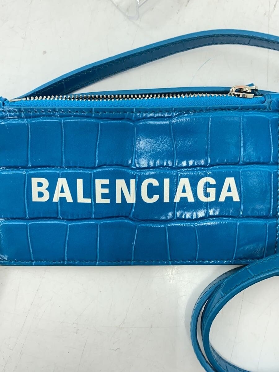 BALENCIAGA Men's Leather Card Case 594548 thumbnail 3