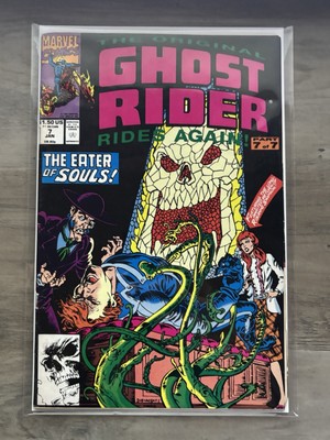 Marvel Comics The Original Ghost Rider Rides Again #7 The Eater of Souls 1991