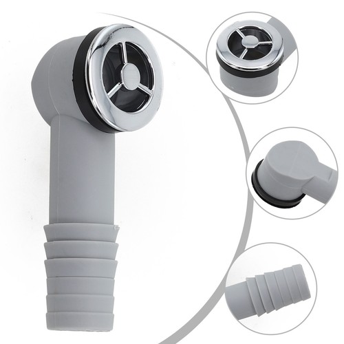 Raccord De Vidange D'évier à Flux Libre - 1-1/4" BSP (32mm), Chrome, Pour évier Avec Trop-plein