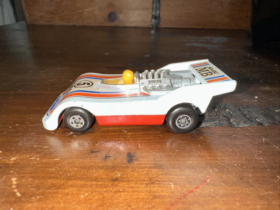 Matchbox Superfast No.56 Hi-Tailer «MB» Этикетка Красное Основание Желтый Драйвер 1974 Почти как новый - Изображение 4 из 4
