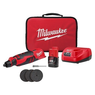Milwaukee Tool 2525-21 M12 Brushless Rotary Tool Kit
