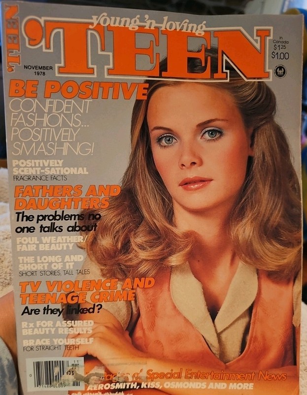 Teen Magazine November 1978 Aerosmith, Kiss, Osmond, And More