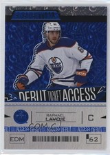 2023-24 Upper Deck Credentials Debut Ticket Access Blue /149 Raphael Lavoie 1jz3