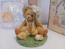 CHERISHED TEDDIES BECKY Eggs Ducks SPRINGTIME HAPPINESS FIGURINE