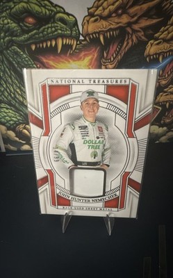 2025 Panini National Treasures - Race Used Sheet Metal John Hunter Nemechek...