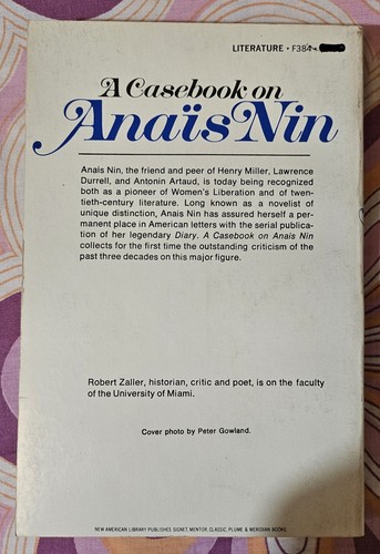 Lot 6 Vintage ANAIS NIN books Paperbacks HC/DJ 1st Editions Erotica Ex Libris - Picture 9 of 21