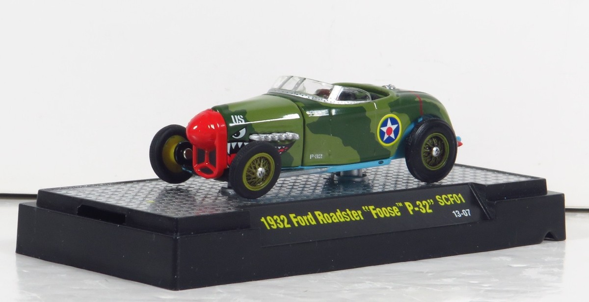 M2 Machines SCF01 Chip FOOSE Design 1932 Ford Roadster P-32 #13-07