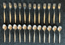 Silberbesteck, Kaffeebesteck, WMF Patent 90-18, 24 Teile, 12 Personen, Model Rom