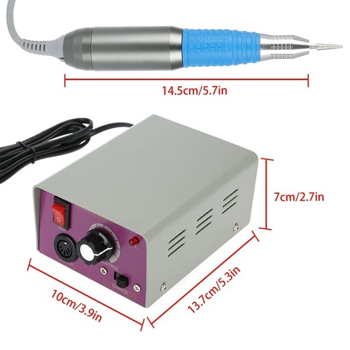 Professional Electric Nail Drill Kit - Polisher for Manicure & Pedicure - Picture 10 of 24