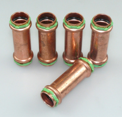 5x SEPPELFRICKE SUDO PRESS SCHIEBEMUFFE 22 MM PRESSFITTING PRESSFITTINGS FITTING
