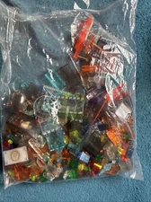 Lego 1 Pound Of Transparent Translucent Pieces Parts As Show