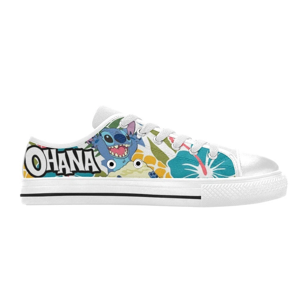 Stitch Ohana Low Top Shoes Sneakers