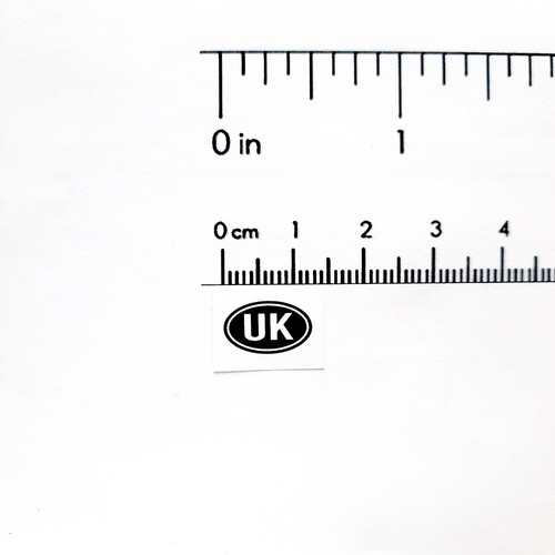 RC 1/10 UK BRITISH Number Plates Scale Sticker GB BRITAIN License Plate Licence - Picture 177 of 191