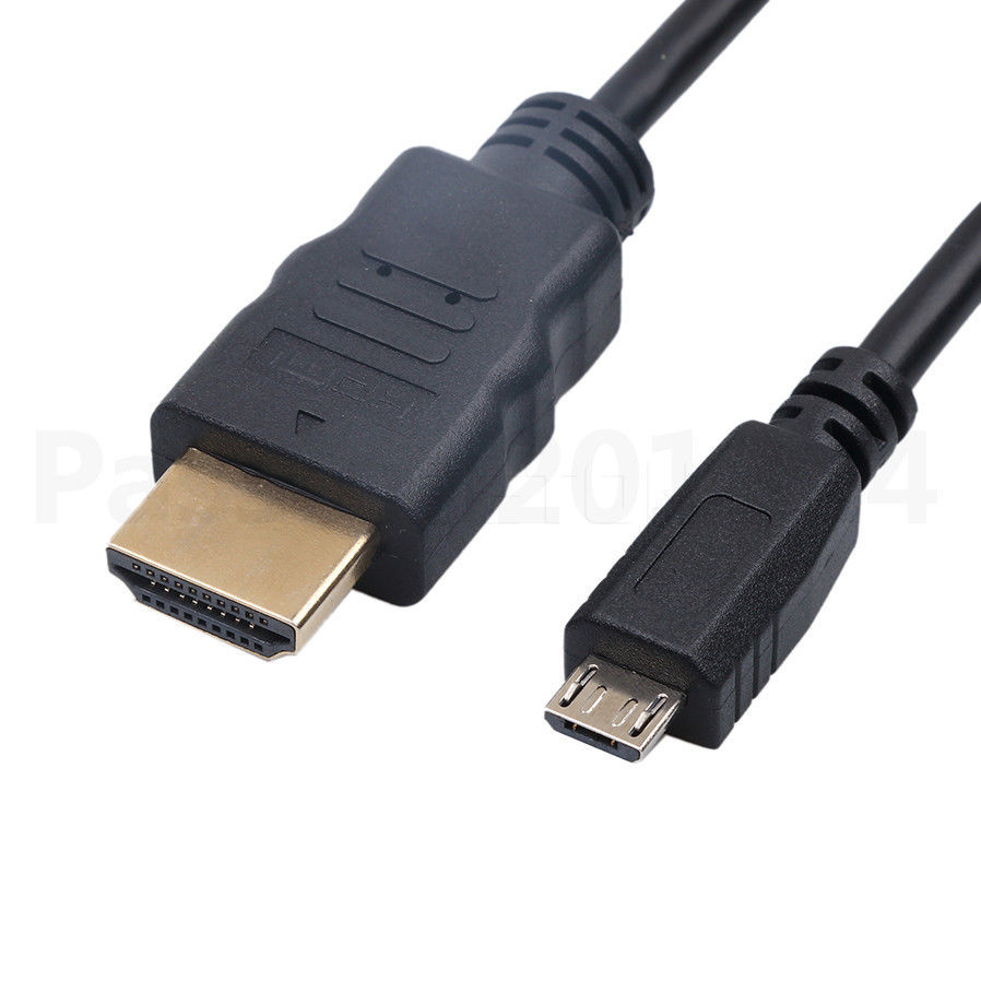 5ft Micro USB Male to HDMI Male Connection Power Supply