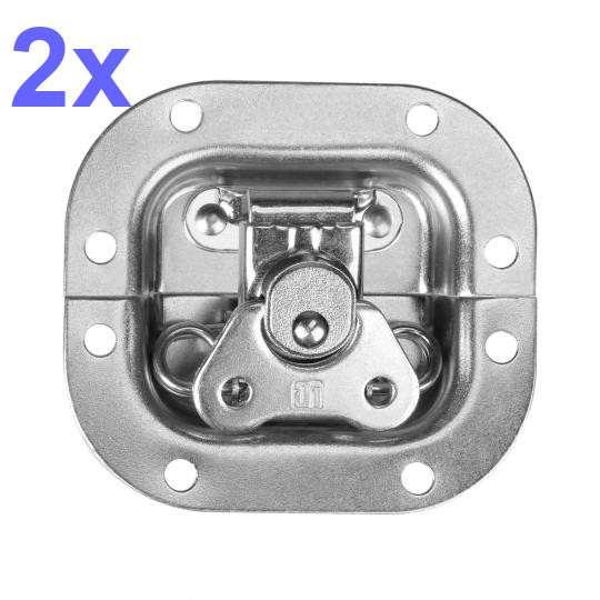 2x Butterfly Verschluss Klein Gefedert In Kleiner Schale 10 Mm Tief
